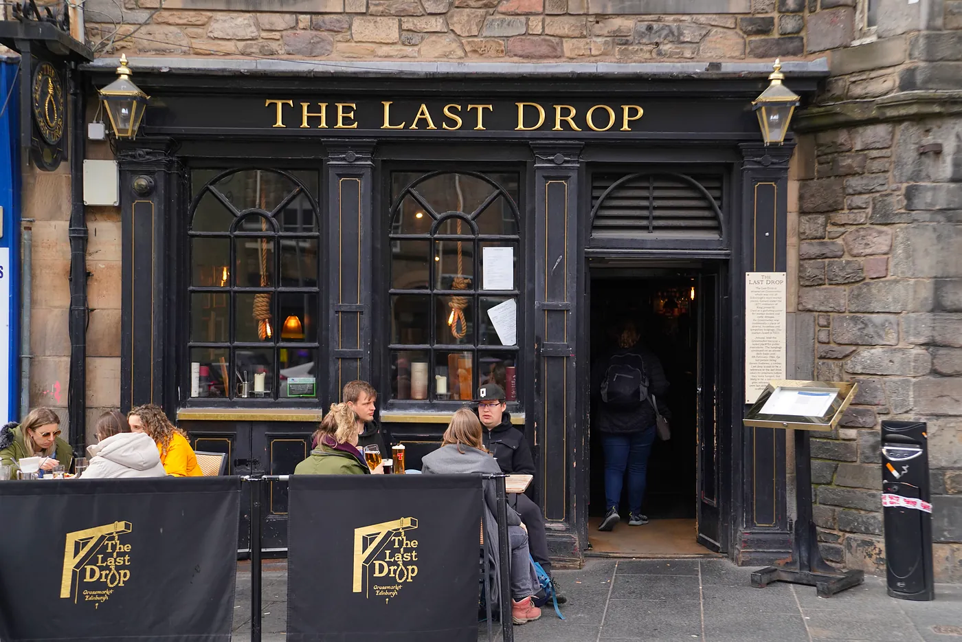 The Last Drop, a famous pub in the Grass Market.