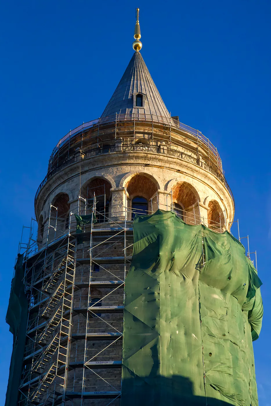 The Tower in the evening sun.